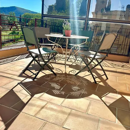 Appartamento écrin De Nature , Centre-ville Et Campagne, 2 Chambres, Grand Jardin, En Provence Verte *